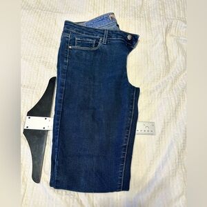 Dark Blue Denim Jeans